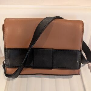 Kate Spade Tan and Black Crossbody Bag